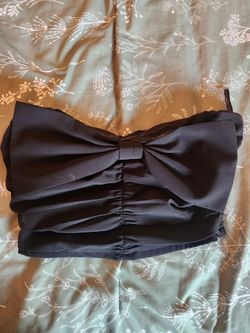 Black Bow Top