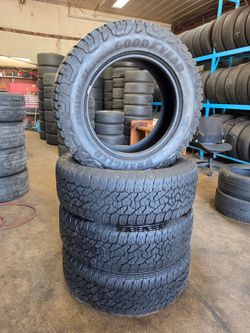 🔥 (4) LT 275 65 20 Goodyear All Terrain Tires