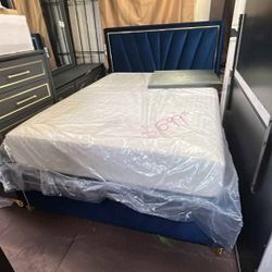 Complete Bed Queen Size 
