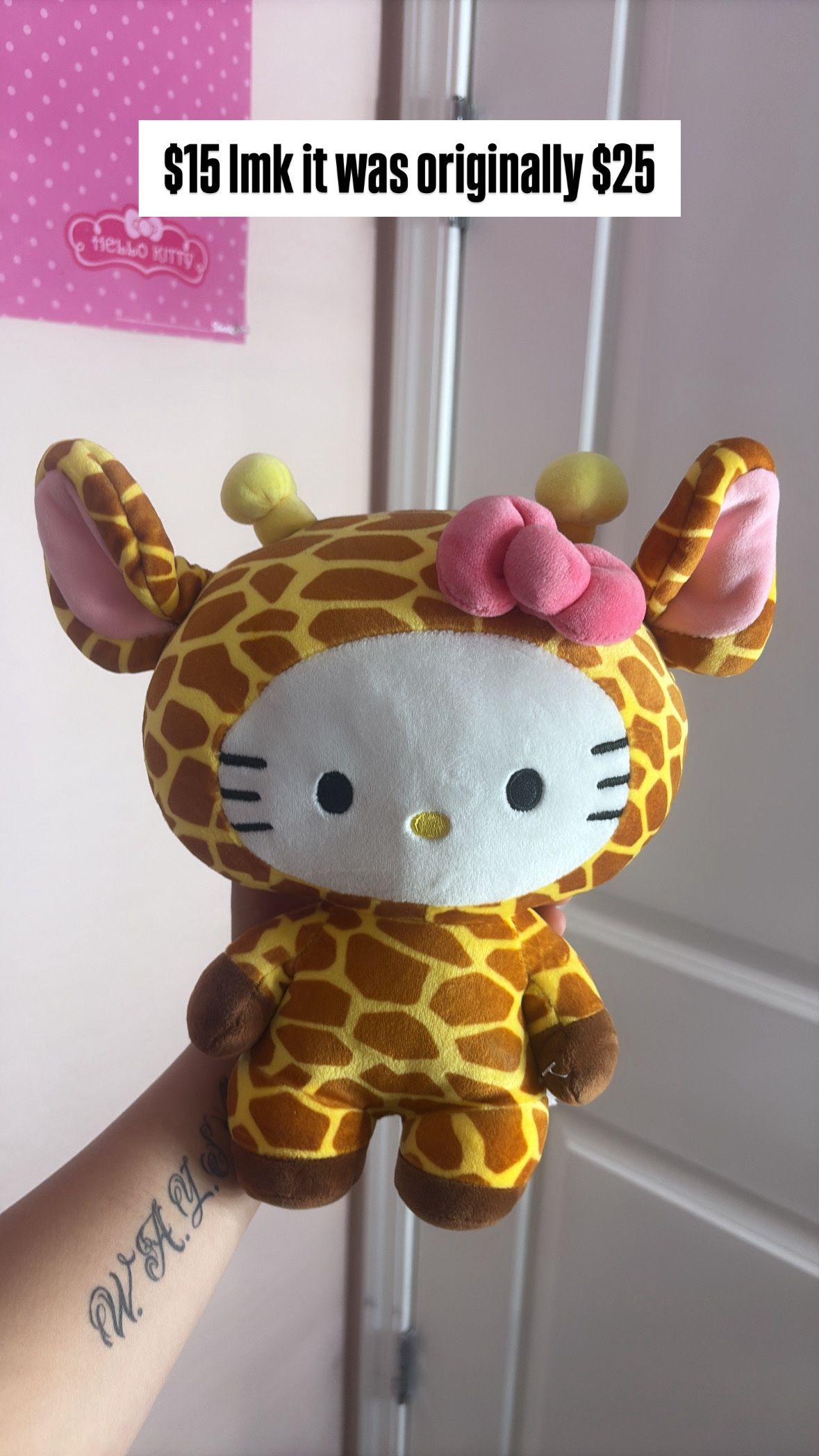 Hello Kitty Plushie