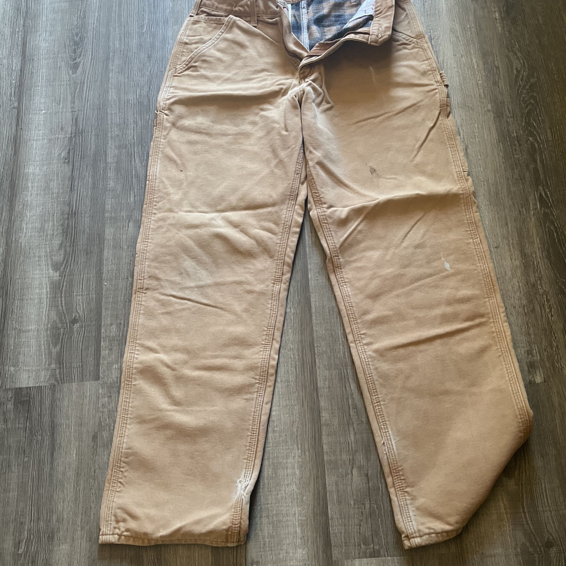 Carhartt Lined Pants 34x32 for Sale in Madison, ME - OfferUp