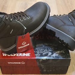 Wolverine Work Boots Size 9.5 And 10 For Men 