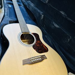 Beveled Acoustic/Electric Guitar 