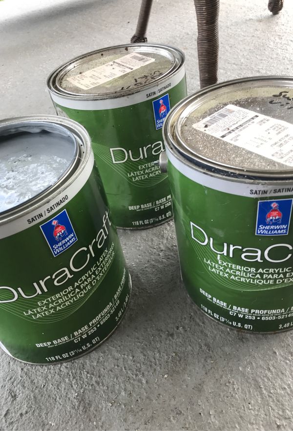 Sherlyn Williams dura craft exterior paint for Sale in