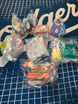 Snow White Seven Dwarfs McDonald's Toys