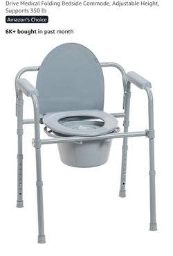 Drive Medical Folding Bedside Commode