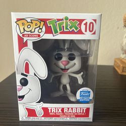 VAULTED EXCLUSIVE Trix Rabbit Funko Pop #10 Ad Icons Advertising Cereal Shop