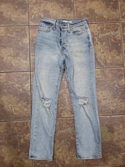 Like New Classic Levi's Wedgie Straight Leg Light Wash Jeans