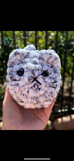 Crochet Loaf Cat handmade 🧶 crochet 🧶 plushie
