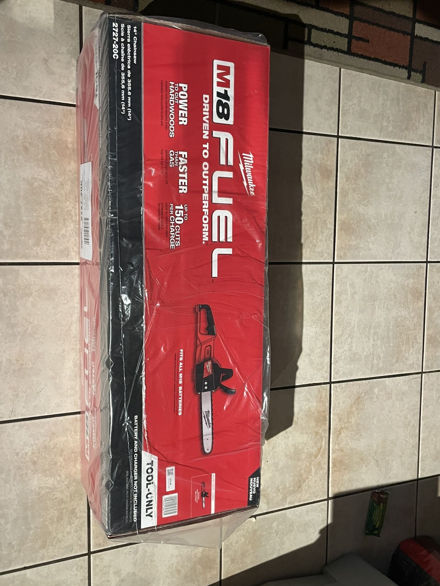 Milwaukee Fuel 14” Chainsaw New Tool Only $300 Located In N Lakeland 