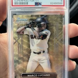 1/1 MARCO LUCIANO SUPERFRACTOR POP 1 
