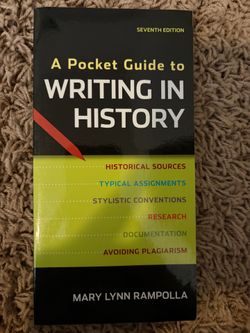A Pocket Guide to Writing in History Book