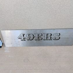 Stainless Steel Metal Sign 