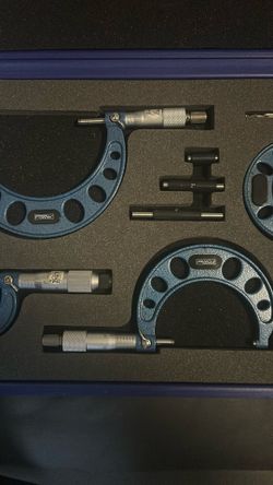 Full Micrometer Set