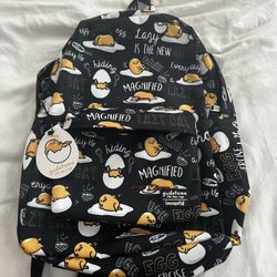 Gudetama The Lazy Egg Sanrio Loungefly Backpack