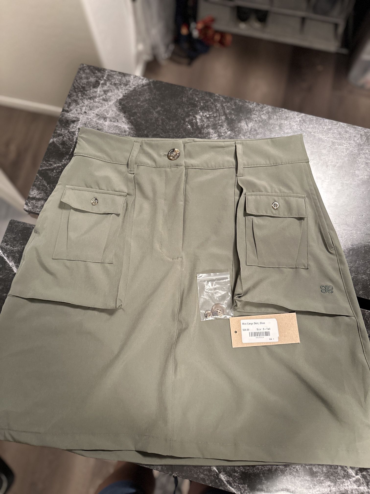 Albion Fit Mini Cargo Skirt - Brand New W/tag - Small Tall