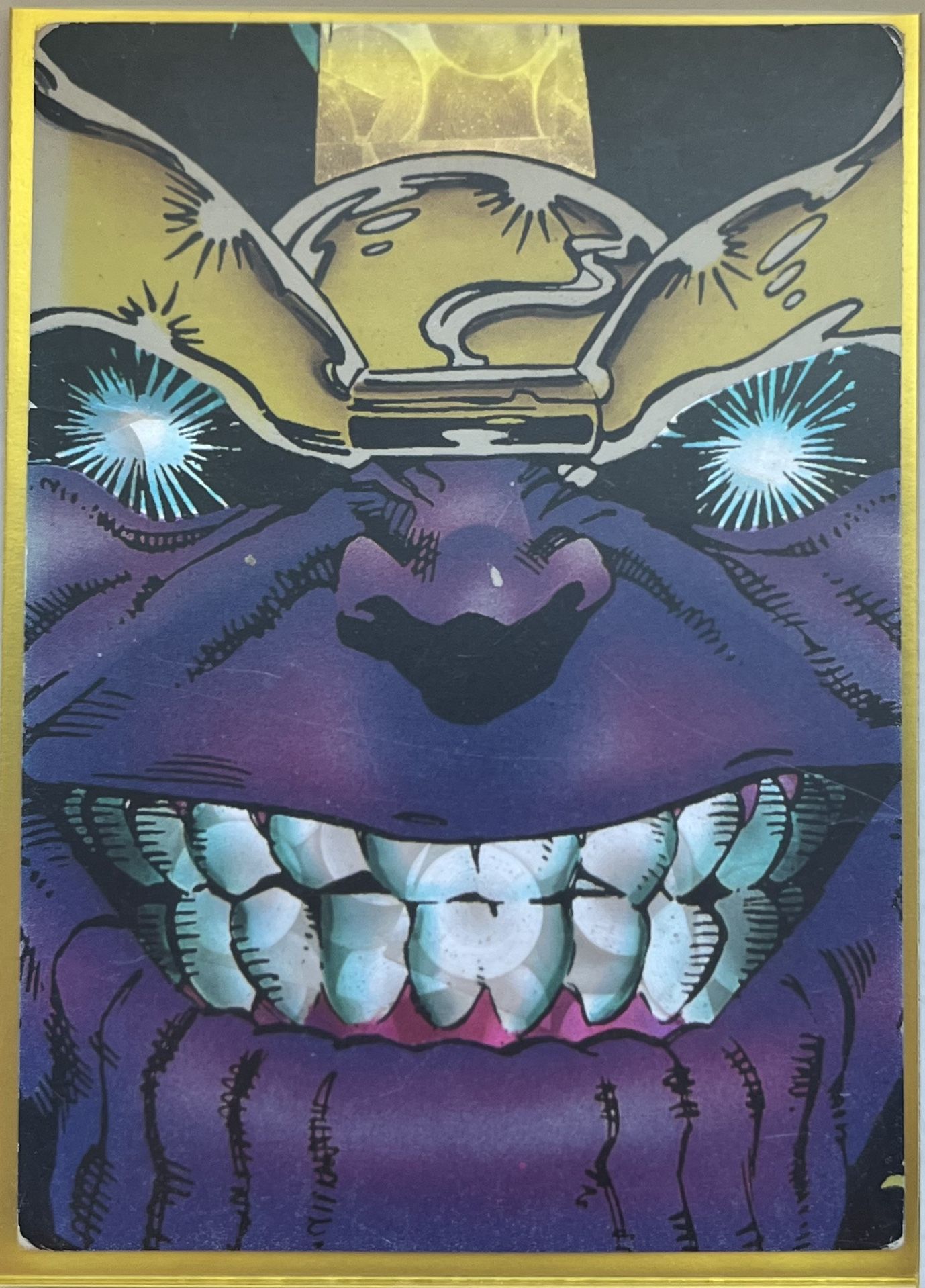 Thanos Trading Card 1991