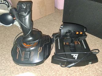 PC Thrustmaster T.16000M FCS Flight simulator