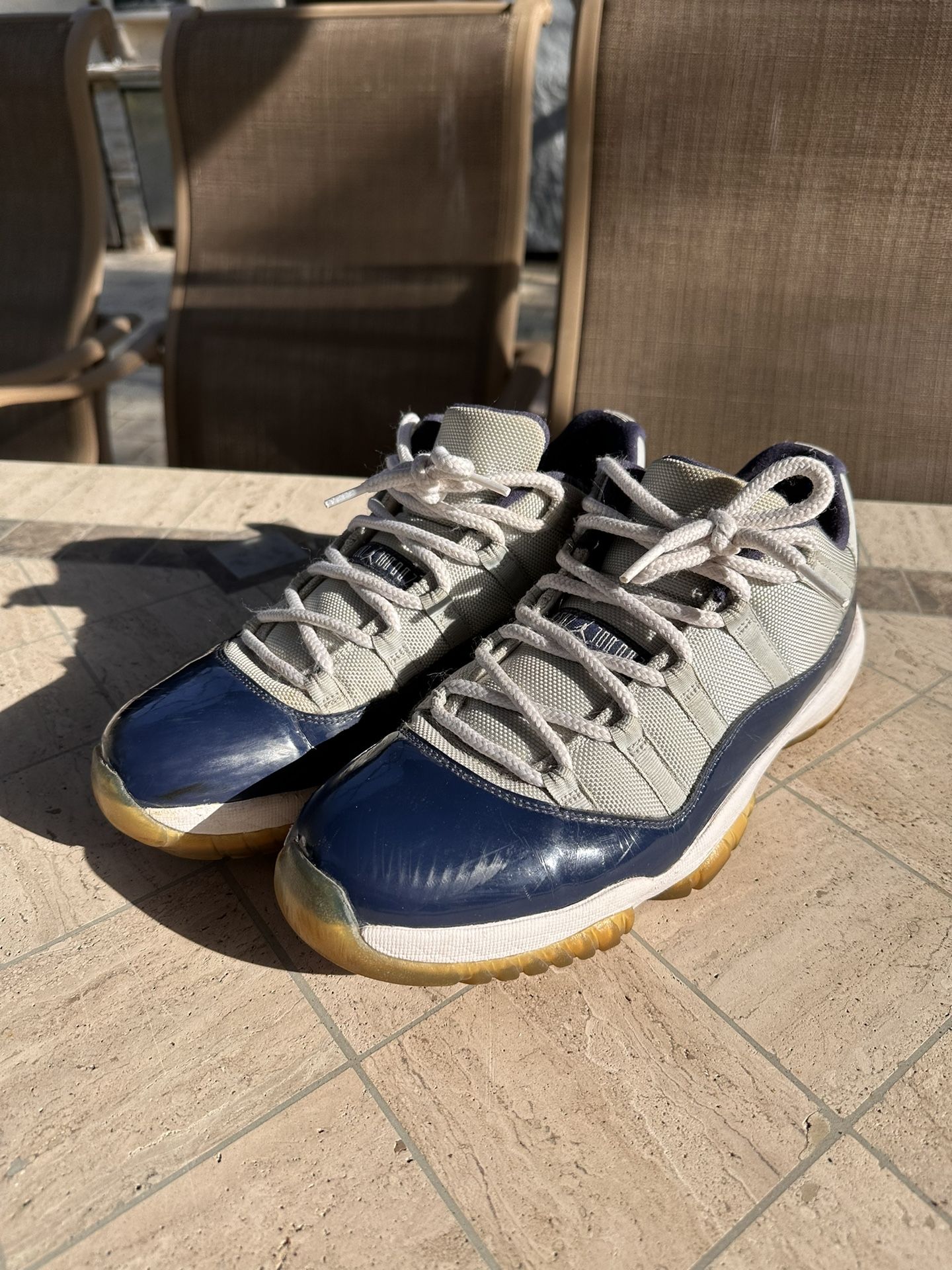 Jordan 11 Low ‘Georgetown’ Size 11