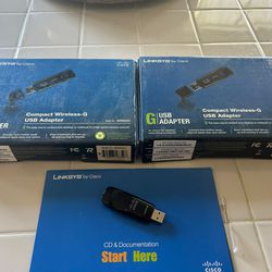Linksys By Cisco Wireless G Adapters $20 For All