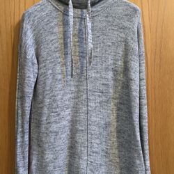 Gap Women’s Hoodie Sweater Medium Tall, Excellent, Gray