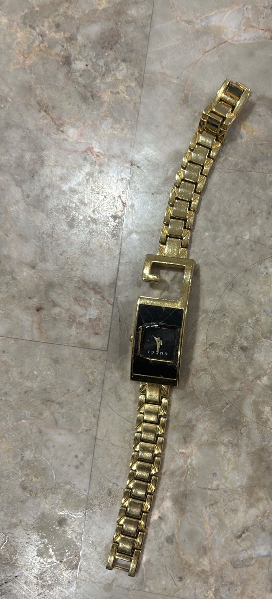 Gucci Glass Broken Watch