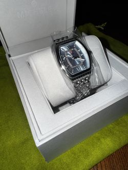 Michele Watch New Edition Blue Releve