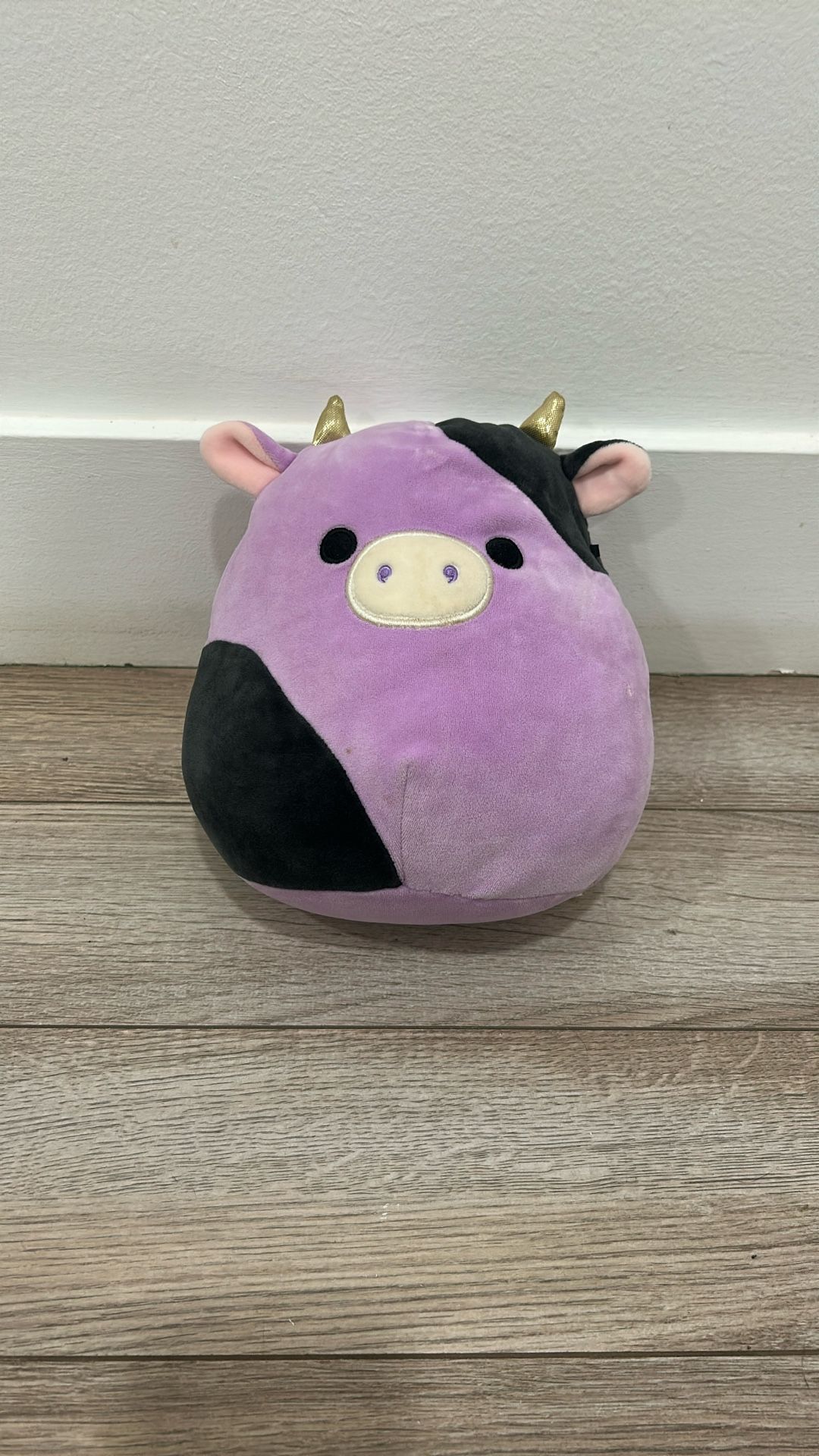 Squishmallow Purple Cow