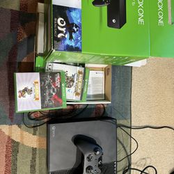 Xbox One With Box