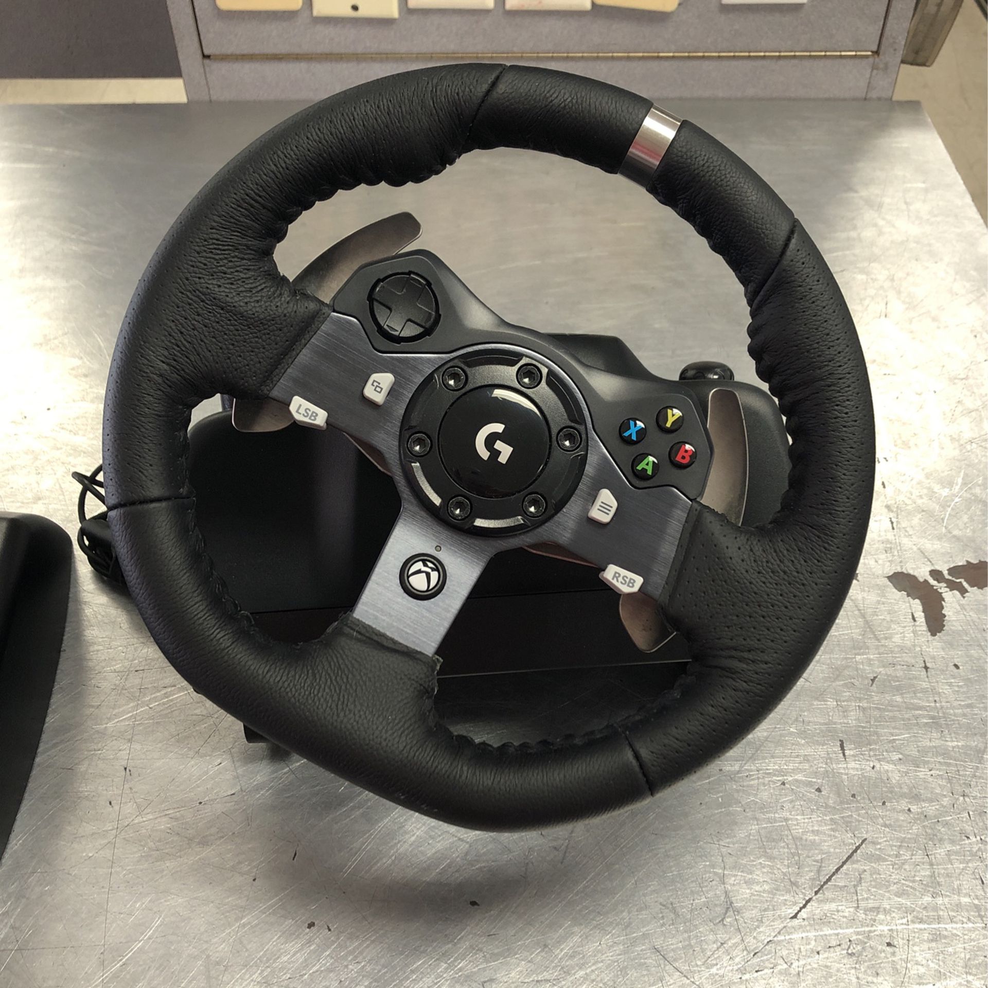 Logitech Driving Simulator Wheel and Pedal