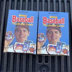 2 - 1988 Donruss Baseball Card Wax Boxes  From Case  All 72 Unopened Packs