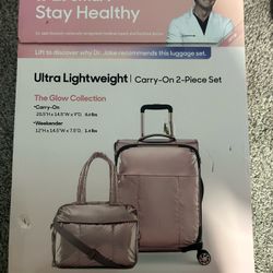 2 Piece Carry On Luggage 
