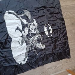 Excellent - 1989 Batman Silk Screen Banner 