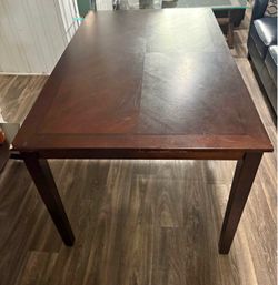 Dining table with 5 chairs