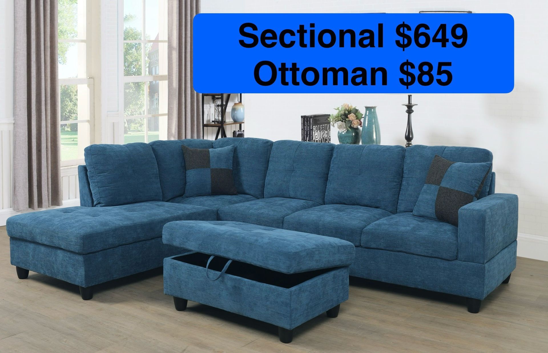 FREE DELIVERY🍀Brand New Sectional Sofa Couch