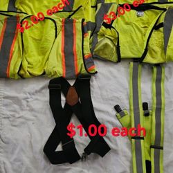 Work Vest And Suspenders 