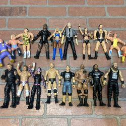 WWE And WWF Action Figure Lot!!!