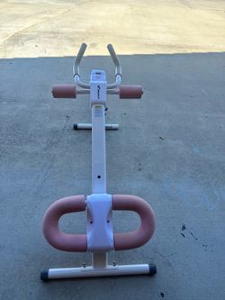 MERACH Adjustable Ab Trainer Machine with LCD Monitor