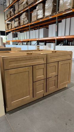 60" vanity cabinet shaker