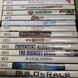 Nintendo Wii games $10 each