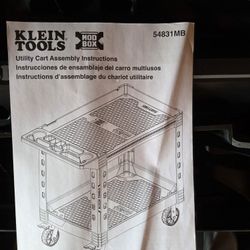 New Klein Utility Cart #54831MB