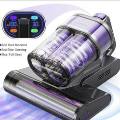 FEPPO Upgraded Mattress Vacuum Cleaner with UV-C Light & 149 F Hot Air