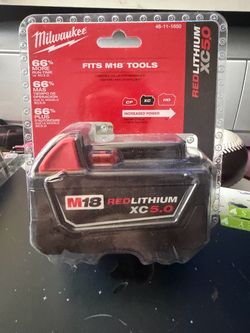 Milwaukee M18 RedLithium XC5.0 Battery