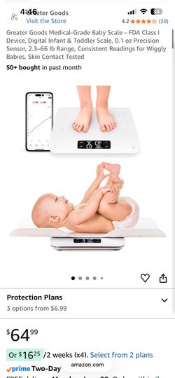 Greater Goods Smart Baby Scale