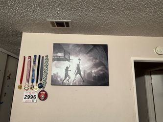 Basketball painting