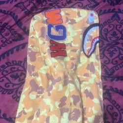 Orange Bape Hoodie