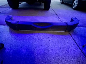Rear bumper off 09 JKU Jeep