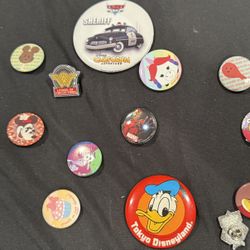 Pin Trading Disney Parks Minnie Mouse Cars Donald Duck DC Cat Woman Lot