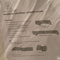 Henning Lee Magnetic Universal Laundry Guard For Washer Dryer