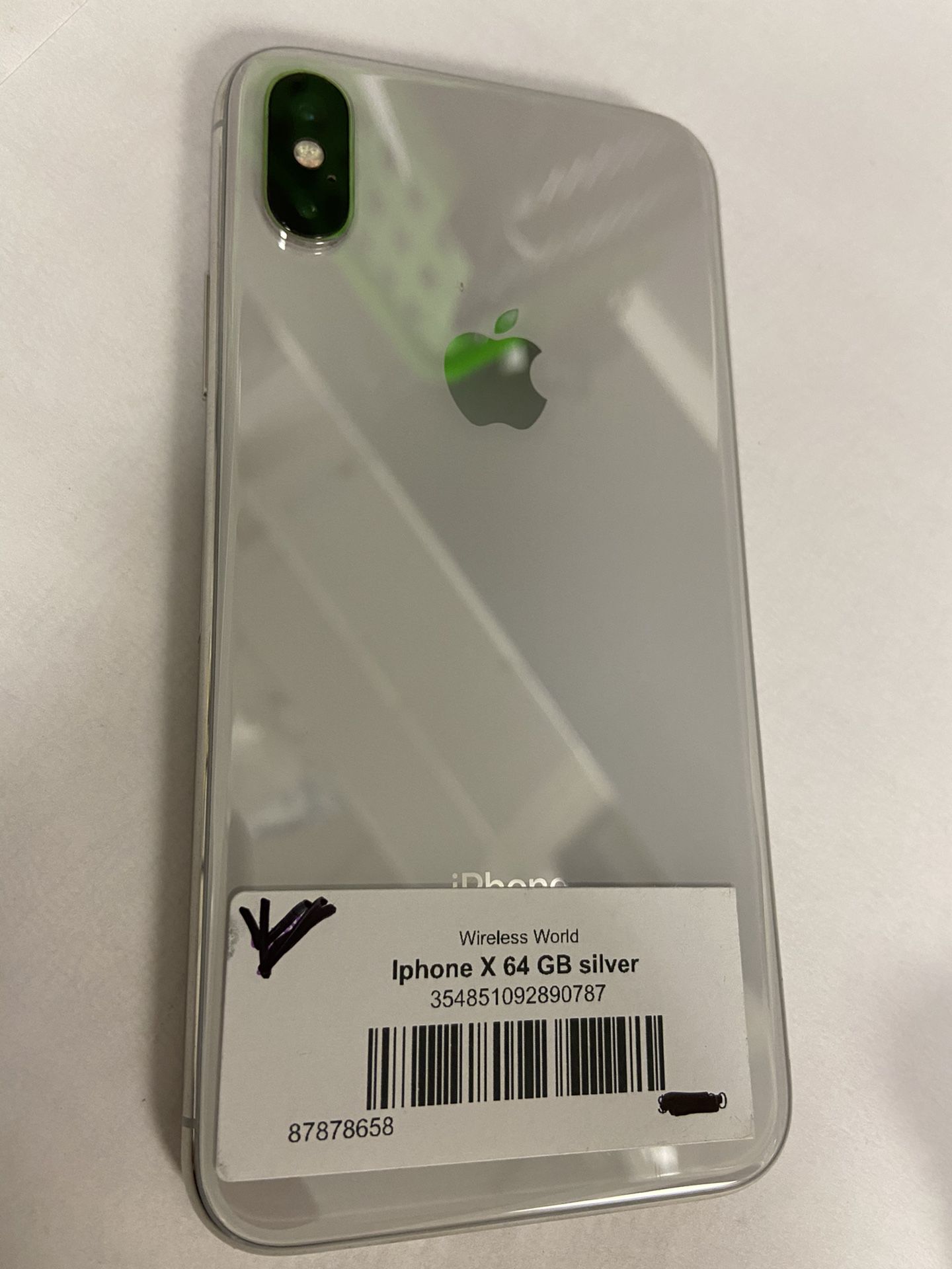 iPhone X 64gb factory unlocked warranty